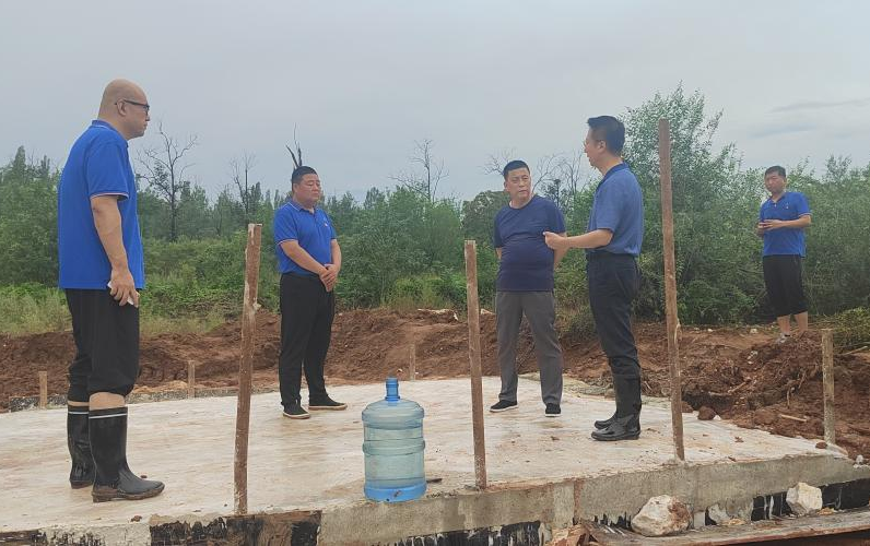 霍连明赴京燕公司调研防汛抢险 和灾后沉建工作